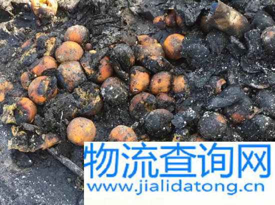 快递车自燃 快递车自燃