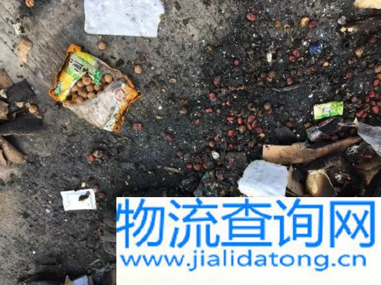 快递车自燃 快递车自燃